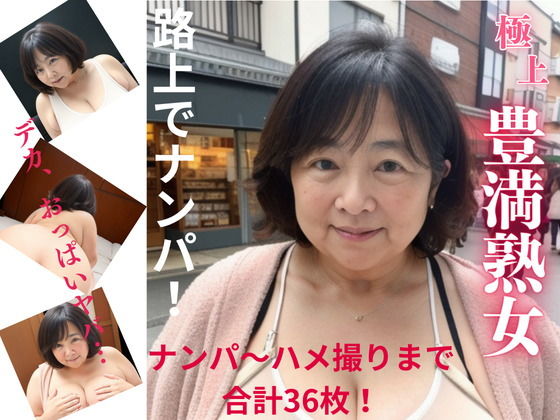 巨乳な豊満熟女をナンパしてハメ撮りしてきた【青春もっこり秘密基地】