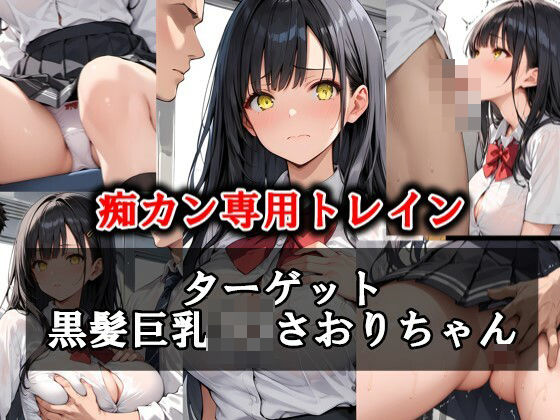 痴カン専用トレイン ターゲット:黒髪巨乳J〇さおりちゃん