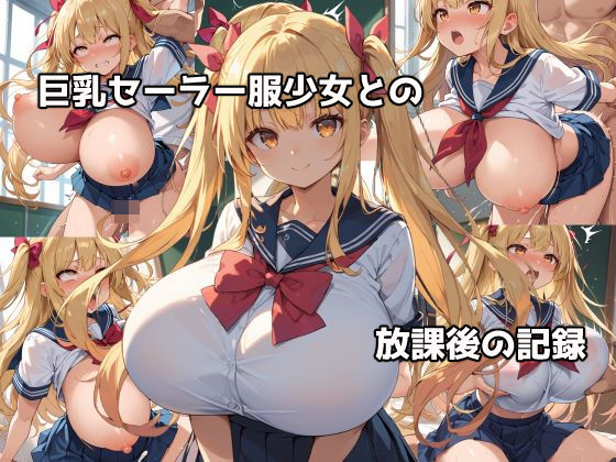 巨乳セーラー服少女との放課後の記録