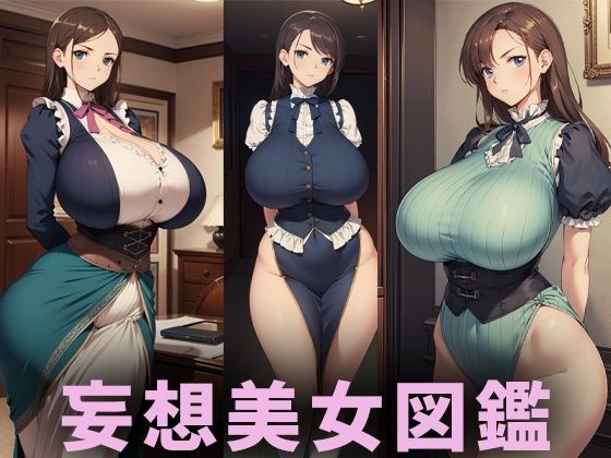 爆乳コスプレ美女【妄想イラスト美女図鑑vol.127】【AIイラスト美女研究所】