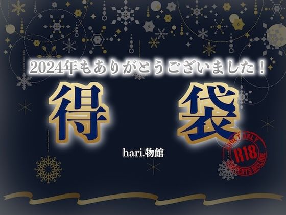 ほぼ全部詰め込みました。2024年も感謝の得袋！【期間限定商品】【hari.物館】