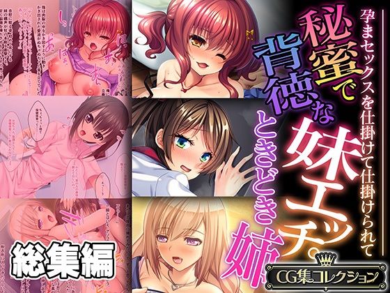 秘蜜で背徳な妹エッチ。ときどき姉 〜孕まセックスを仕掛けて仕掛けられて〜【CG集コレクション】【どろっぷす！】